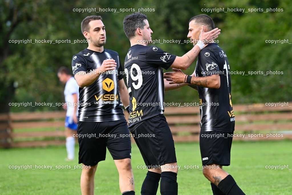 SV Draschitz vs. SC Magdalen 25.9.2022 | Jubel SC Magdalen, #10 Modic Marko, #29 Smardzic Dulaga, #11 Sandro Ebner