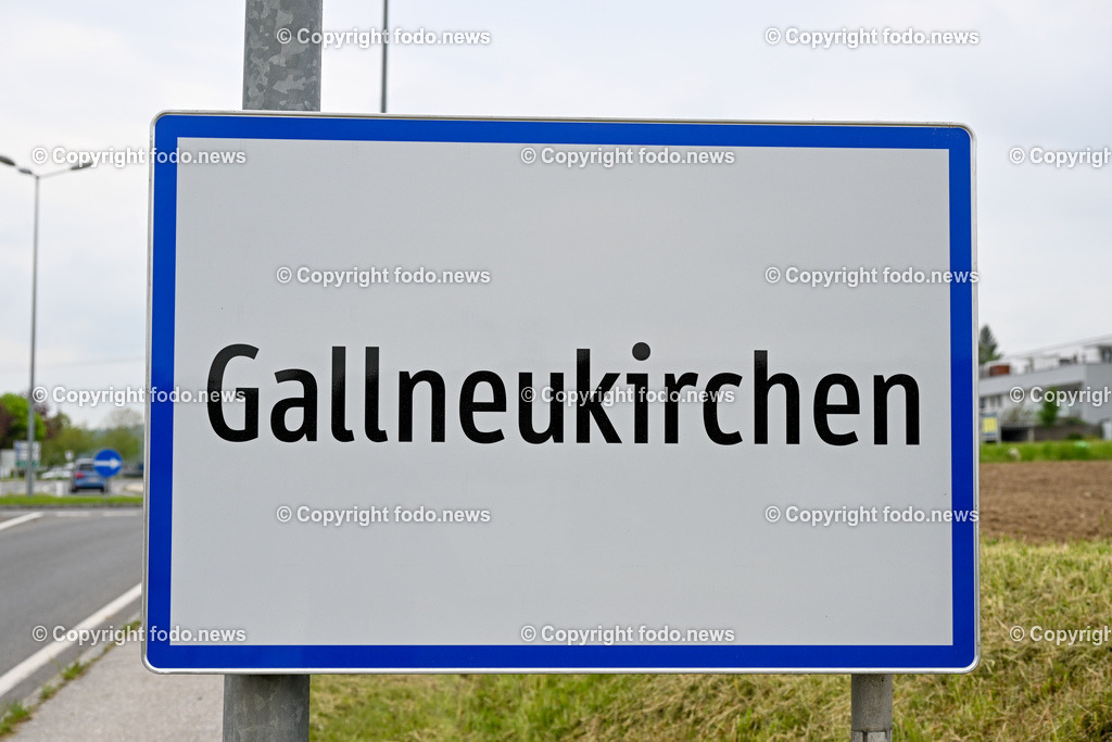Gallneukirchen_ Ortstafel_ 11.05.2023-1 | 11.05.2023, Gallneukirchen, AUT, Gallneukirchen, im Bild Ortstafel, Ortsschild, Ortsanfang