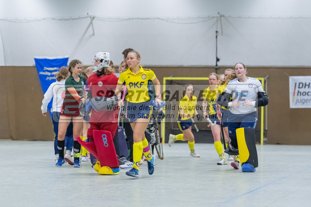 HK_20230225_104428 | Deutsche Meisterschaft WU16 Eintr. Braunschweig - 1. Hanauer THC am 25.2.2023 DSC 99, Düsseldorf ,