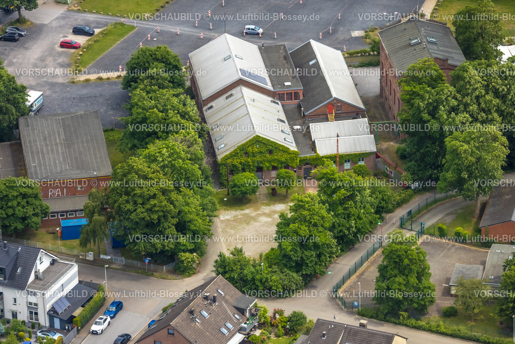 Herne250601469 | Luftbild, Gelände ehemalige Zeche Unser Fritz, Künstlerzeche Unser Fritz 2/3, Schacht 3, Unser Fritz, Herne, Ruhrgebiet, Nordrhein-Westfalen, Deutschland