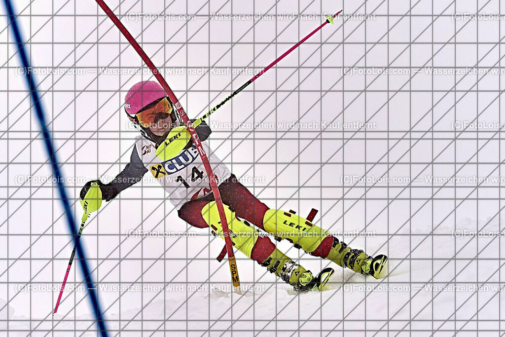 ALP1222_NW-OAC-SL-I_Hochkar_Schrittwieser Anna-Lena | (C)FotoLois.com, Alois Spandl. NÖ Raiffeisen-Club NachwuchsCup & OstalpenCup, Hochkar, Slalom, So 7. Januar 2024.