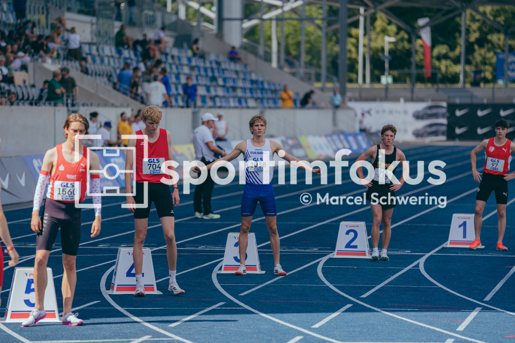 Deutsche Meisterschaften U20 / U16 2026 | Jan Emanuel Merheim, TuS Köln rrh., 1038, Deutsche Meisterschaften der U20 &amp; U16 2026, Lohrheidestadion Bochum-Wattenscheid, 12.07.2026. Foto: Marcel Schwering / sportimfokus - Realisiert mit Pictrs.com