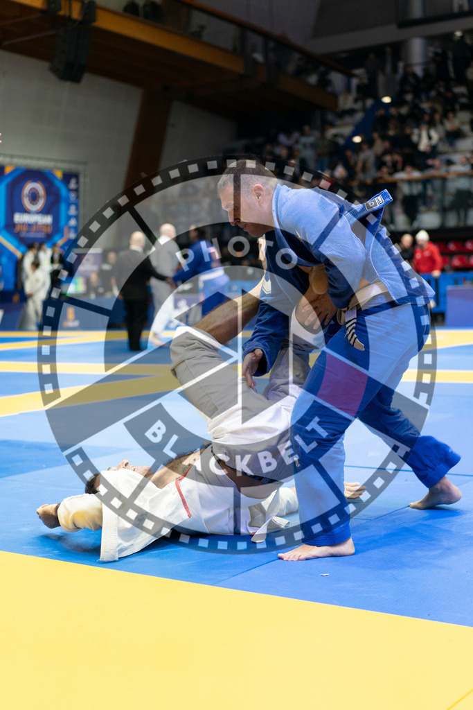 20240119PBB3286 | Fighters compete during the IBJJF European Championship in Paris, France, on January 19, 2024.