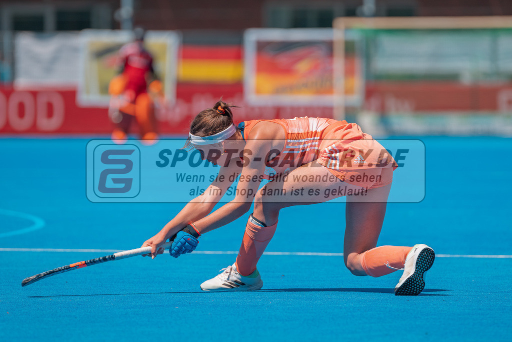 HK_20230711_101162 | Euro Hockey WU18 Spain vs Netherlands Championship Girls & Boys am 11.7.2023 CHTC , Krefeld ,