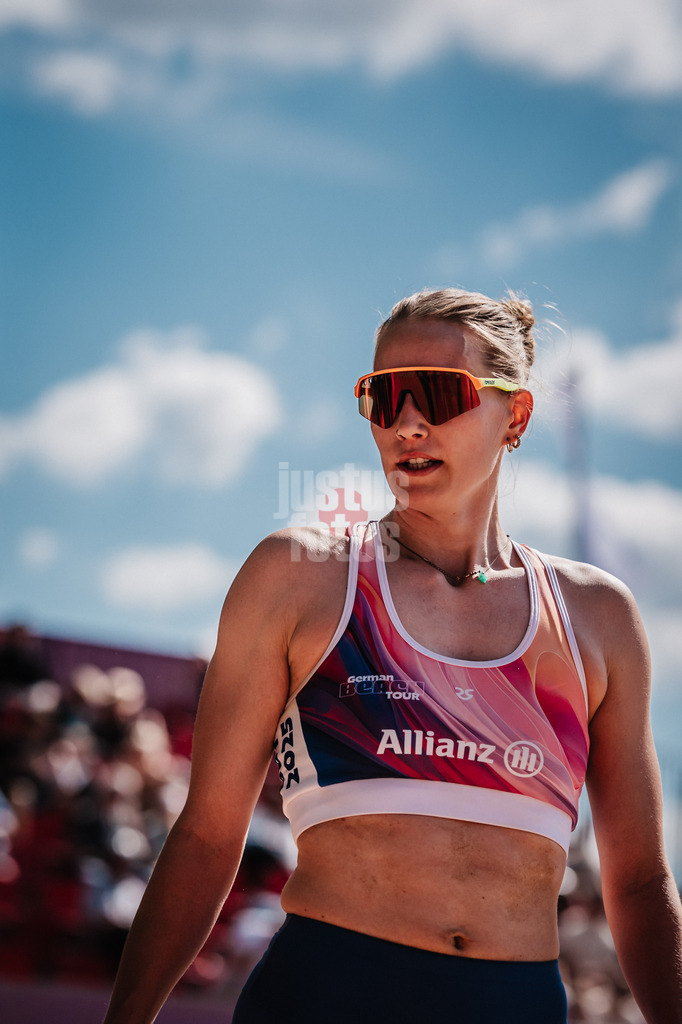 Beachvolleyball | Frauen | Allianz German Beach Tour 2025 | Tourstop Düsseldorf | 09.05.2025 | Tabea Schwarz