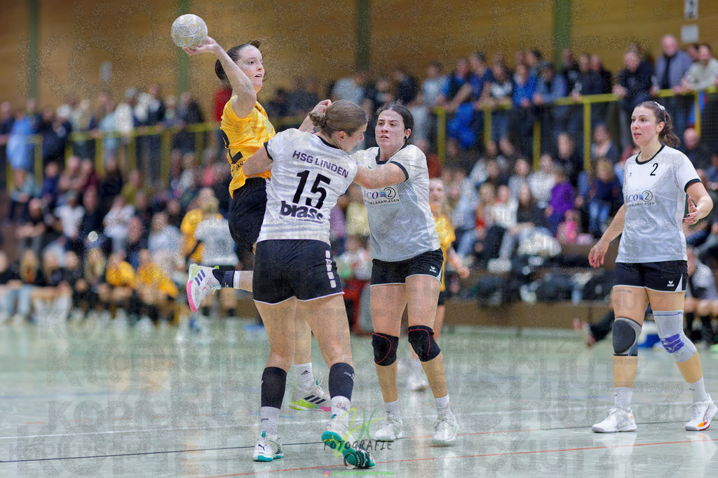 Frauen Oberliga Mitte (HHV); HSG Eibelshausen/Ewersbach - HSG Linden | Frauen Oberliga Mitte (HHV); HSG Eibelshausen/Ewersbach - HSG Linden am 15.11.2025 in Eibelshausen (Holderberghalle)Photo © 2025 - Jörg Heinrich - Realisiert mit Pictrs.com