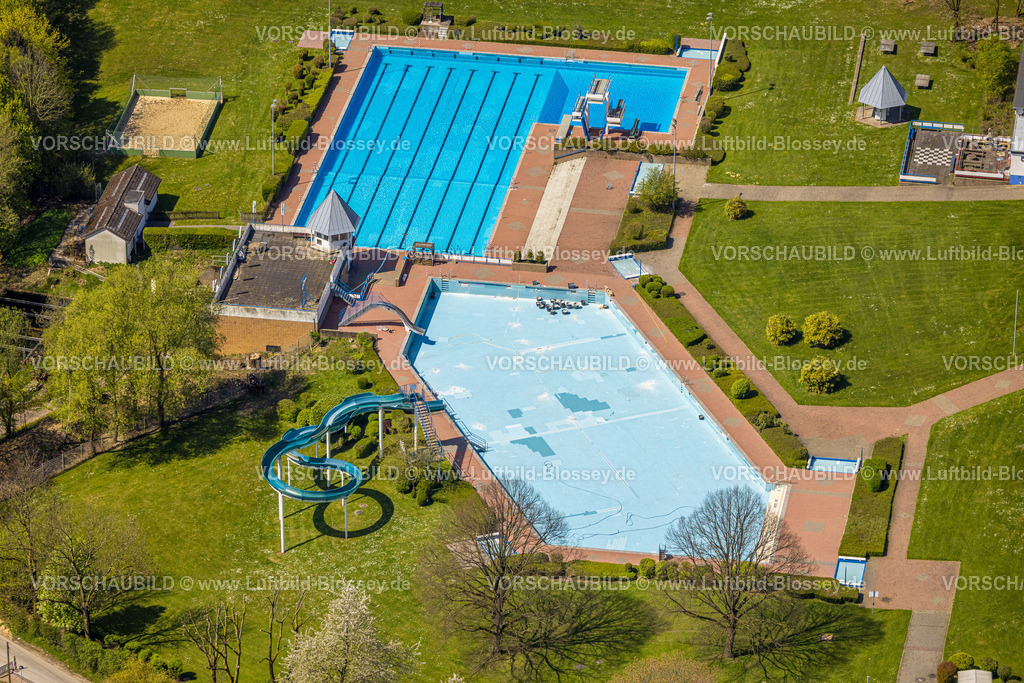 Heiligenhaus230407705 | Luftbild, Freibad und Hallenbad HeljensBAD, Heiligenhaus, Ruhrgebiet, Nordrhein-Westfalen, Deutschland