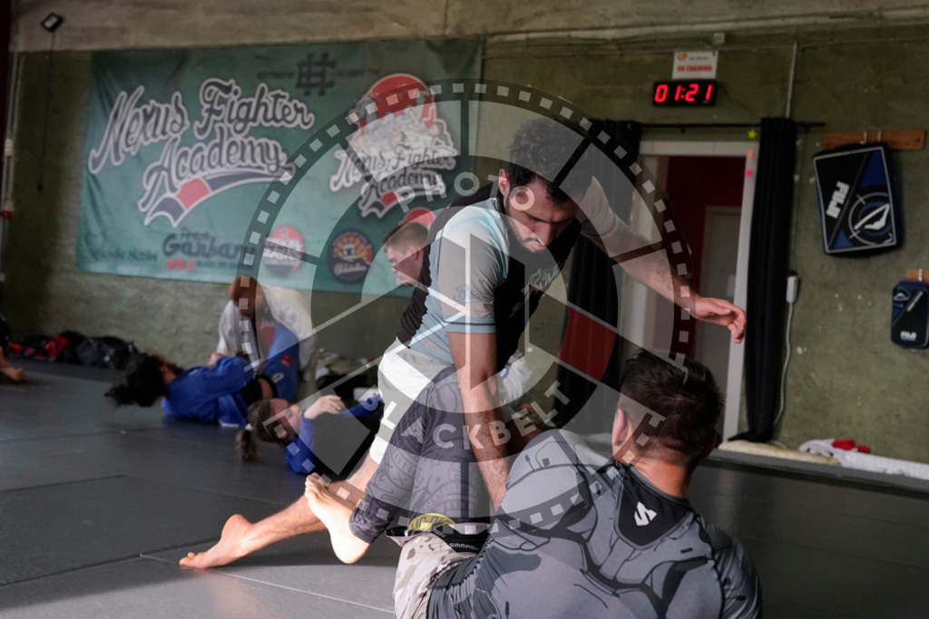 20240413PBB6738 | Fighters compete during the Grapplethon 24hours of rolling for a reason in Hamburg, Germany, on April 13, 2024.
