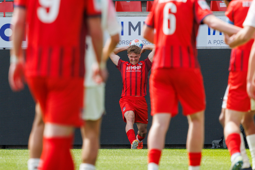20260503-U19_FCH-LEV_044 | 1.FC Heidenheim 1846 vs. Bayer 04 Leverkusen, Fußball, U19, A-Junioren, NWL, U19-DFB-Nachwuchsliga, 2025/2026, Achtelfinale, 03.05.2026 in Heidenheim, Voith Arena(Foto: Michael Bulling) - Realisiert mit Pictrs.com