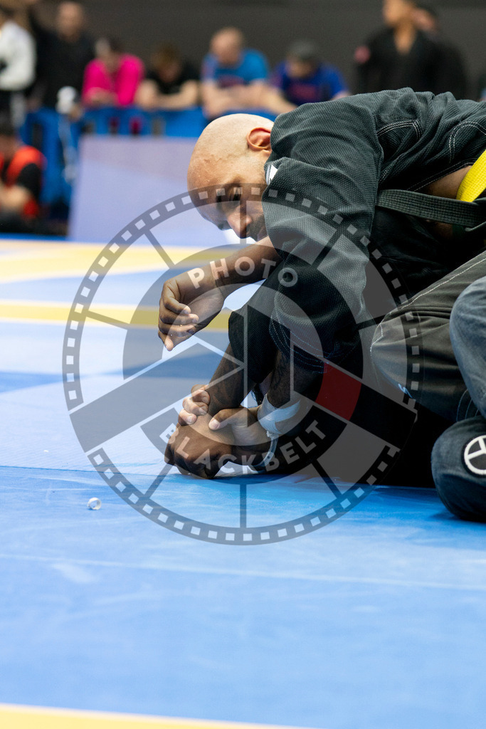 20240124PBB03084 | Fighters compete during the second day of the IBJJF European Championship in Paris, France, on January 24, 2024.