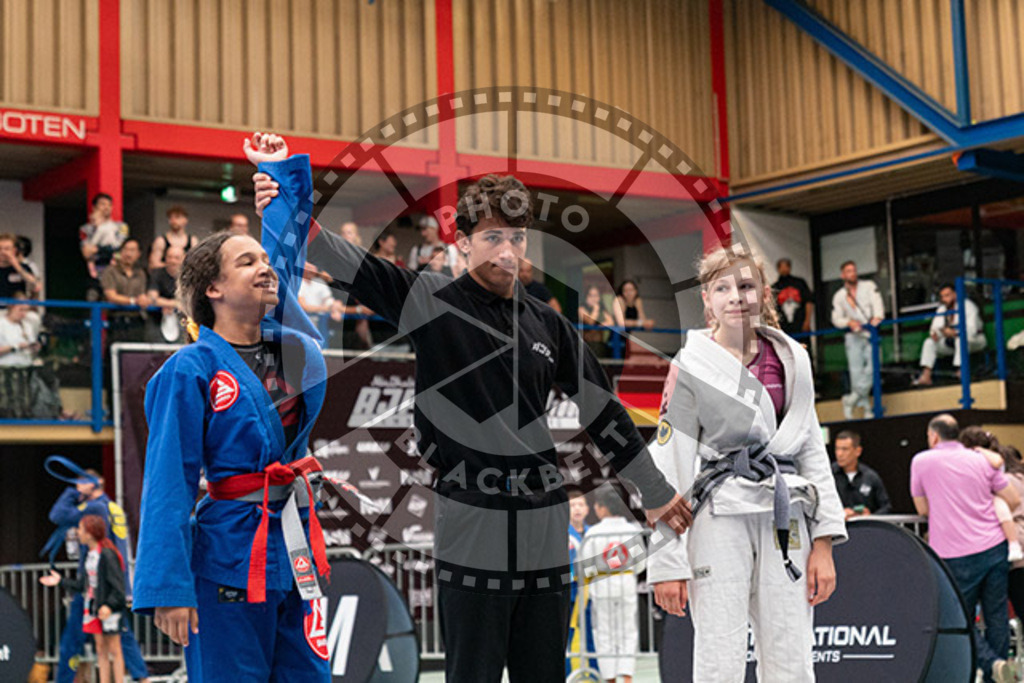 20230826PBB55439 | Fighters compete during the AJP INTLPRO BJJ and grappling competition in Hamburg, Germany, on August 26 2023.
