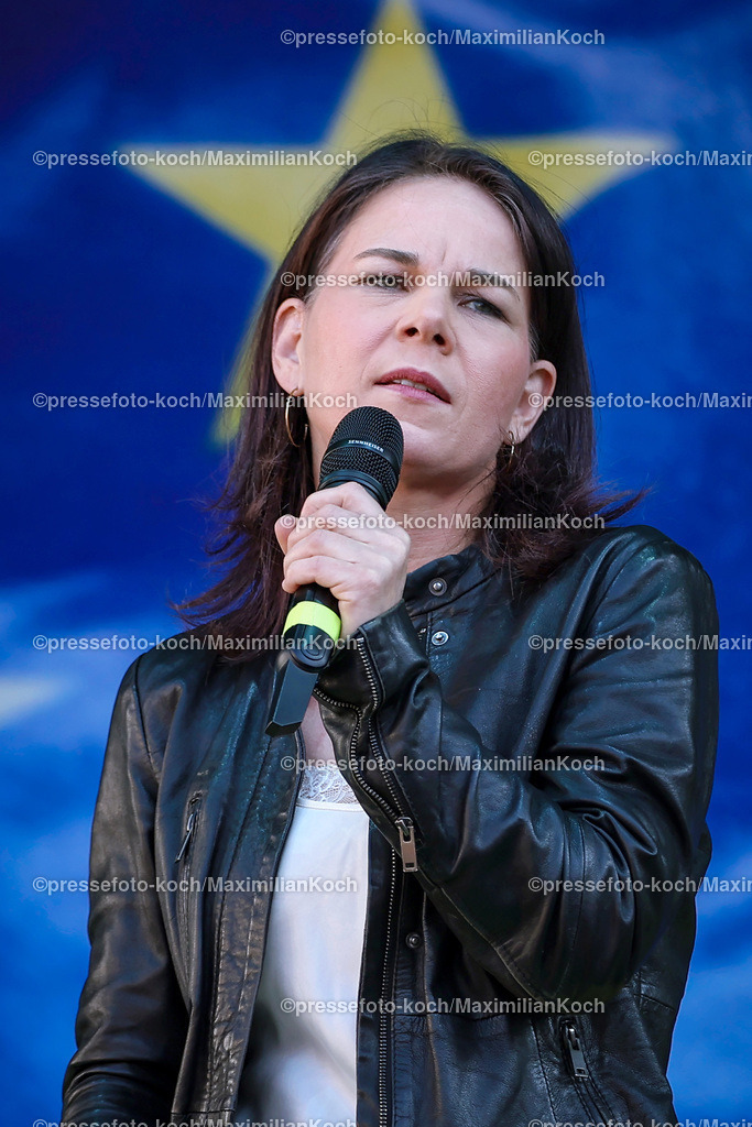 Koe07062401033 | 07.06.2024, Köln, Wahlkampfveranstaltung Bündnis 90 Die Grünen - Politikerin Annalena Charlotte Alma Baerbock (Bundesministerin des Auswärtigen der Bundesrepublik)