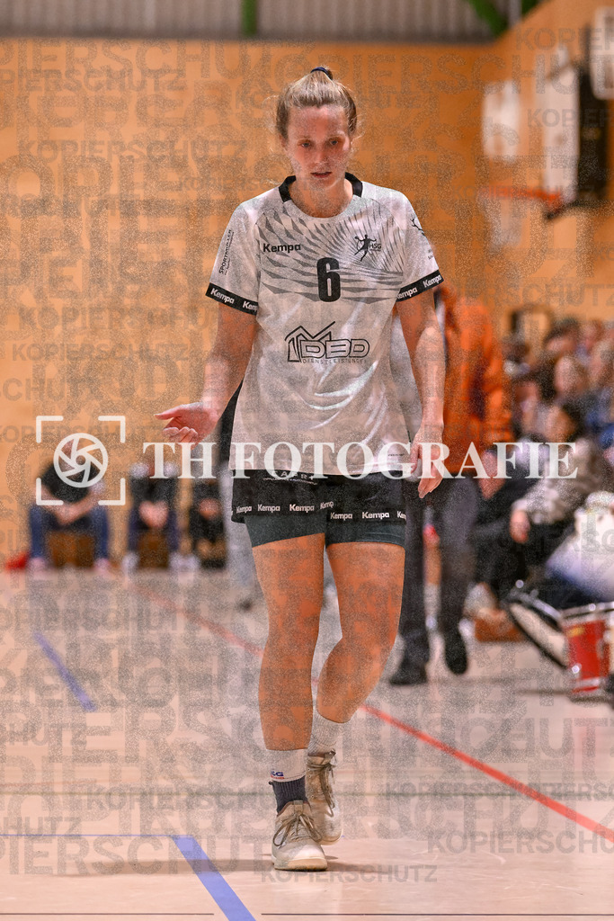 GER, SG Maulburg/Steinen - HSG Dreiland, Frauen-Handball, Oberliga Suedbaden, 3. Spieltag, Saison 2024/2025, 12.10.2024 | Finja Knoessel (HSG Dreiland, #06)GER, SG Maulburg/Steinen - HSG Dreiland, Frauen-Handball, Oberliga Suedbaden, 3. Spieltag, Saison 2024/2025, 12.10.2024Foto: TH Fotografie/Thomas Hess
