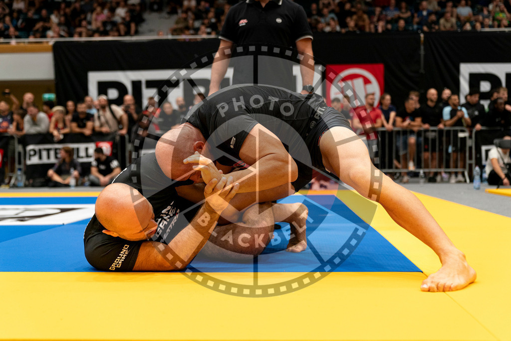 20230916PBB7126 | Fighters compete during the grappling tournement ADCC Trials (European, Middle East and African Championship) in Warsaw, Poland, on September 16, 2023.