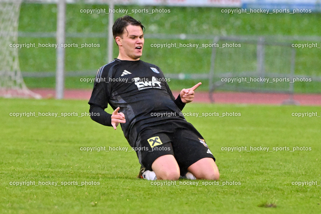 SV Rapid Lienz vs. URC Thal Assling | #11 Pascal Oliver Kofler Thal Assling, Jubel, SV Rapid Lienz vs. URC Thal Assling, SV Rapid Lienz vs. URC Thal Assling am 08.06.2024 in Lienz (Dolomiten Satadion), Austria, (Photo by Bernd Stefan)