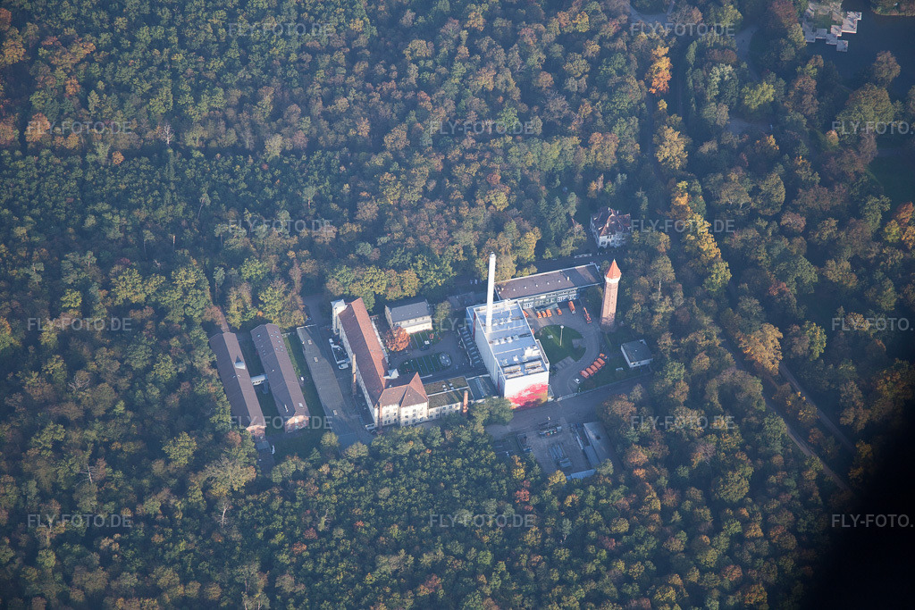 Luftbild: Majolika im Ortsteil Innenstadt-West in Karlsruhe im Bundesland Baden-Württemberg in Deutschland. Foto: IMG_075455.jpg vom 26.10.2014 durch Werner Riehm/FLY-FOTO.de