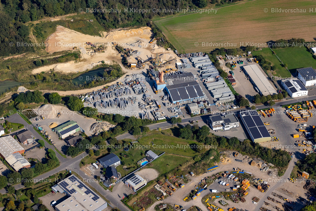 Luftbild-Linnich-4122 | Luftbildfotografie Luftbilder Linnich Feiter Betonsteinwerk - Realisiert mit Pictrs.com