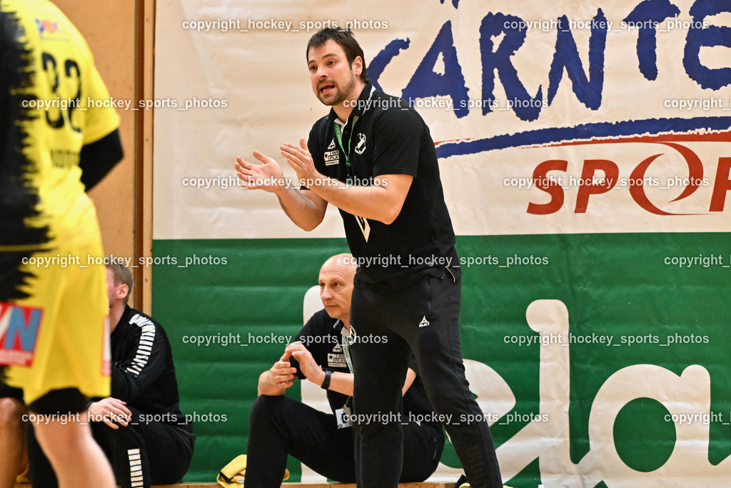 SC Ferlach vs. Bregenz Handball | Headcoach Bregenz Handball TANASKOVIC Marko, SC Ferlach vs. Bregenz Handball, SC Ferlach vs. Bregenz Handball am 28.09.2024 in Ferlach (Ballspielhalle Ferlach), Austria, (Photo by Bernd Stefan)