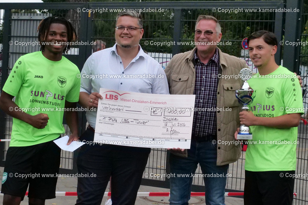 Fußball : LBS - Turnier am 18.07.2026 in Dinslaken | Fußball : LBS - Turnier am 18.07.2026 in Dinslaken ausgerichtet vom RWS Lohberg. Teilnehmende Mannschaften : RWS Lohberg, SV 08/29 Friedrichsfeld,Sus 09 Dinslaken,TV Voerde,STV Hünxe,SGP Oberlohberg,TV Jahn Hiesfeld und Rheinland Hamborn. - Realisiert mit Pictrs.com
