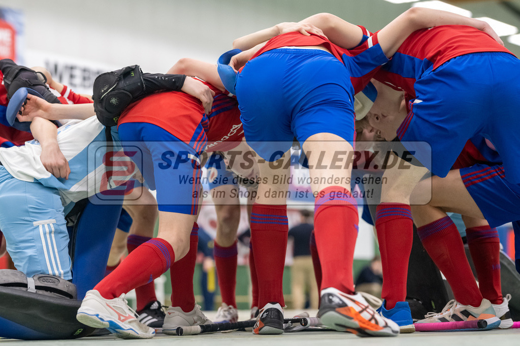 SFE_20230304_0005 | Deutsche Meisterschaft Männliche U16 Halle 2023 am 04.03.2023 in Köln (KTHC Stadion Rot-Weiss Köln Tennis and Hockey Club), Photo: Stephan Fehrmann 2022 (Sports-Gallery)