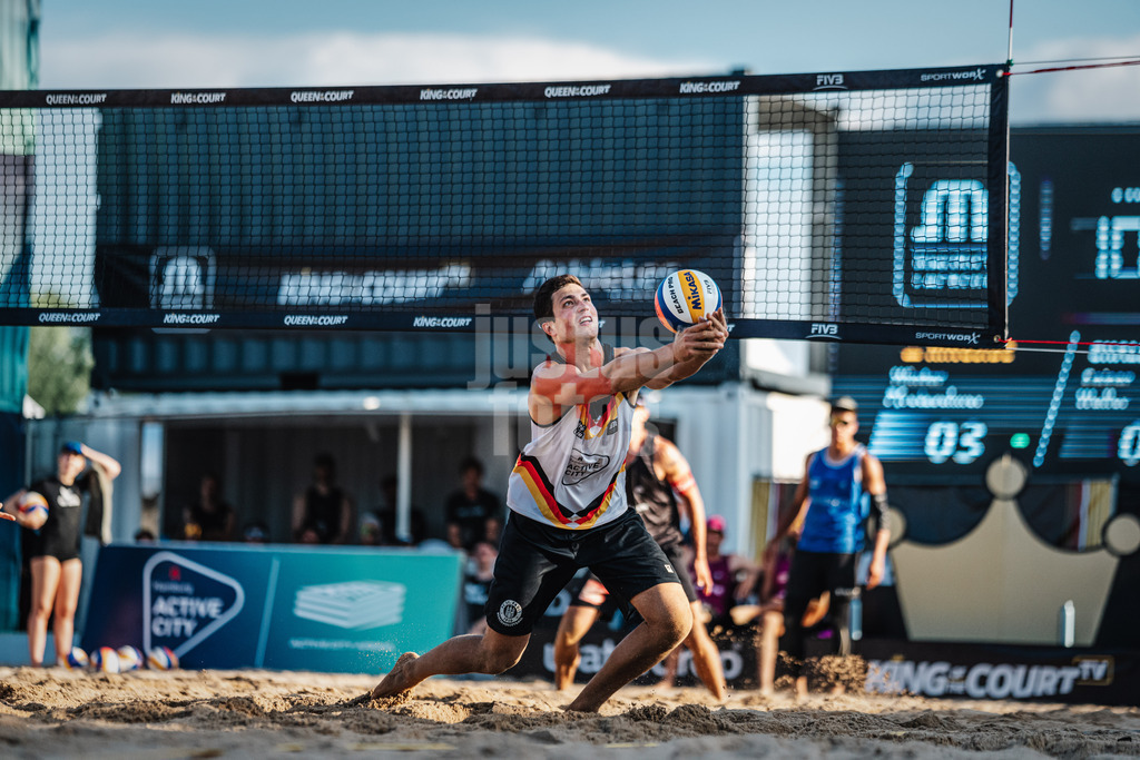 Beachvolleyball | Männer | Queen and King of the Court | Hamburg | 01.06.2024 | Sven Winter