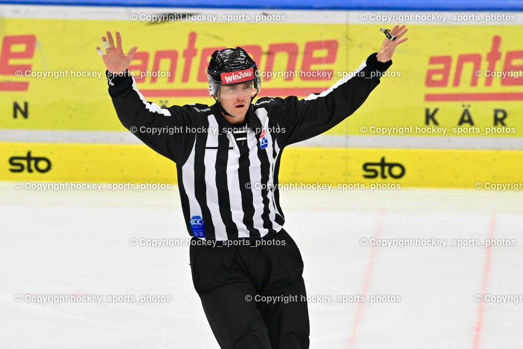 EC IDM Wärmepumpen VSV vs. Black Wings Linz 20.11.2022 | ZGONC GASPER JAKA Referee
