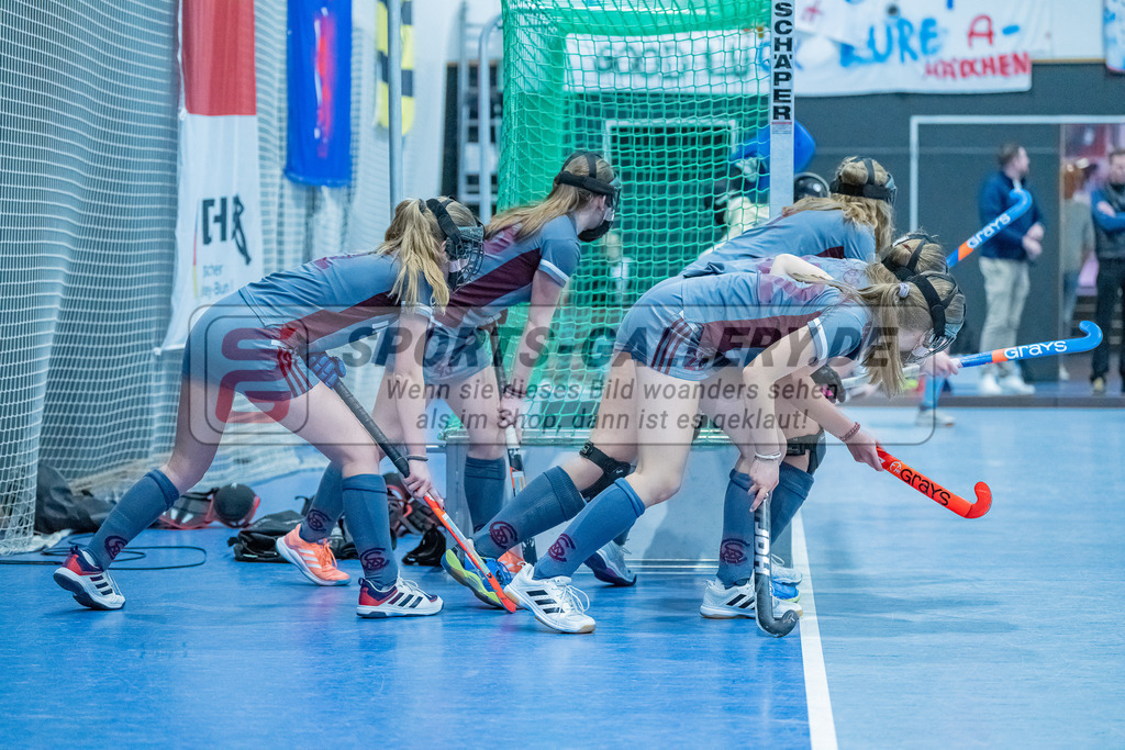 HK_20240303_109294 | Spiel um Platz 3 Deutsche Meisterschaft WU16 am 3.3.2024 Halle DHC, Düsseldorf ,