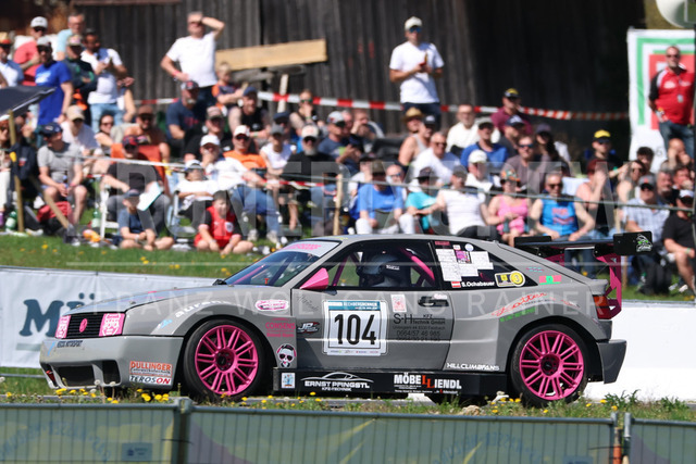 FIA European Hill Climb Championship – Rechberg 2026 | FIA European Hill Climb Championship at Rechberg, held from 24 to 26 April 2026 near Tulwitz, Styria, Austria. The image shows Stella OCHABAUER (AUT) VW Corrado Turbo.
