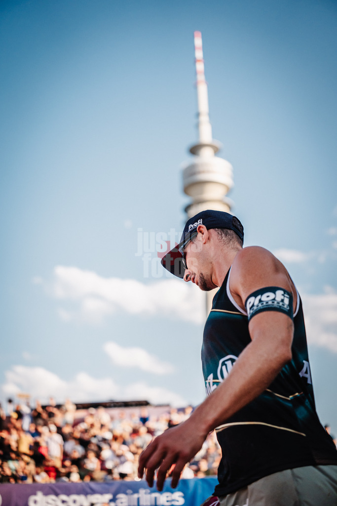 Beachvolleyball | Männer | Allianz German Beach Tour 2025 | Tourstop München | 04.07.2025 | Mathias Seiser