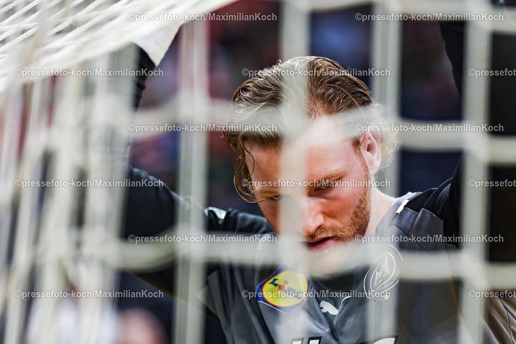 xIAJx150520261006 | 15.05.2026, xIAJx, Handball, Länderspiel, Testspiel, Dänemark - Deutschland, Royal Arena Kopenhagen: Tom Kiesler (Deutschland #30) beim warm-up