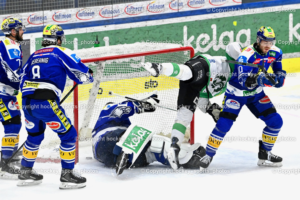 C IDM Wärmepumpen VSV vs. Olimpija Ljubljana | #71 Steven Strong EC VSV, #8 Maximilian Rebernig EC VSV, #35 Joe Cannata EC VSV, #10 Thomas Vallant EC VSV, #11 Marly Quince Olimpija Ljubljana,  IDM Wärmepumpen VSV vs. Olimpija Ljubljana, EC IDM Wärmepumpen VSV vs. Olimpija Ljubljana am 01.02.2026 in Villach (Stadthalle Villach), Austria, (Photo by Bernd Stefan)