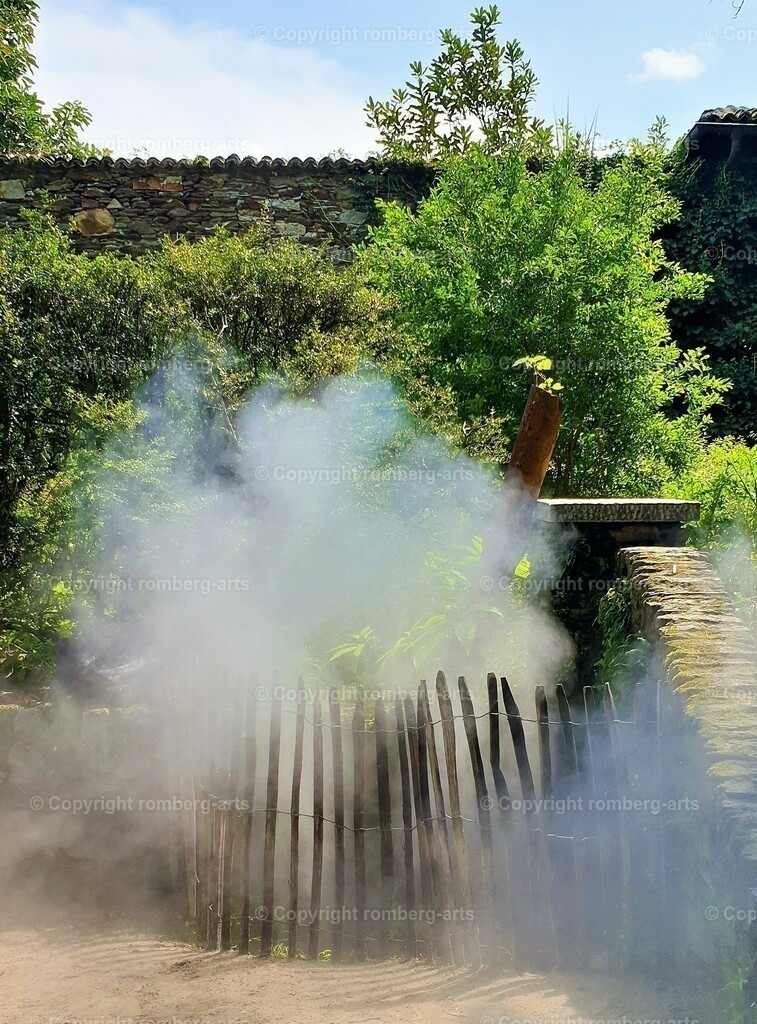 Mystic fog 1 | Heiße Quelle, Dampf, Verneblung auf den Isole di Brissago