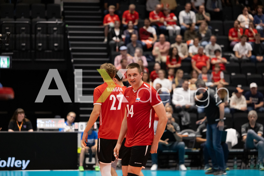 Luxembourg v Switzerland - CEV European League Men | KRIENS, SWITZERLAND - JUNE 12: CHRIS ZUIDBERG of Luxembourg during the CEV European League match between Luxembourg and Switzerland at Pilatus Arena on June 12, 2026 in Kriens, Switzerland. - Realisiert mit Pictrs.com