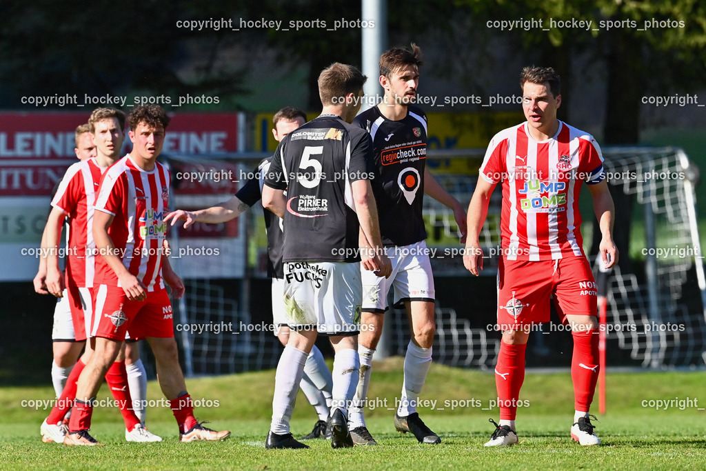 FC Gmünd vs. FC KAC 1909 22.4.2023 | #2 David Gräfischer, #9 Juro Kovacic, #5 Christian Preiml, #9 Raphael Kassler
