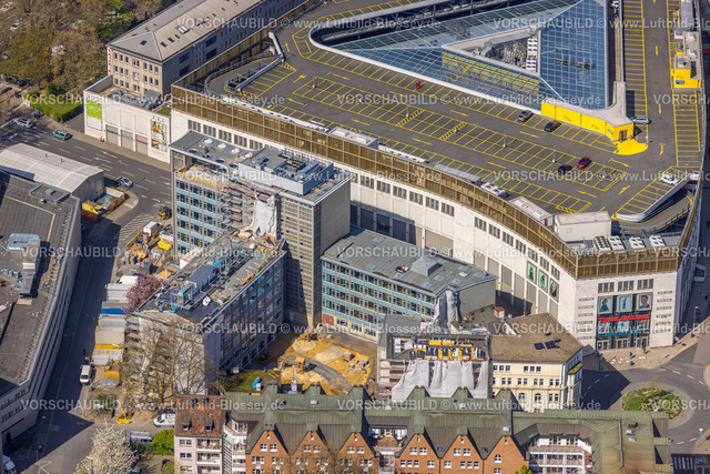 Dortmund230401190 | Luftbild, Gesundheitshaus Baustelle, an der Thier-Galerie, City, Dortmund, Ruhrgebiet, Nordrhein-Westfalen, Deutschland