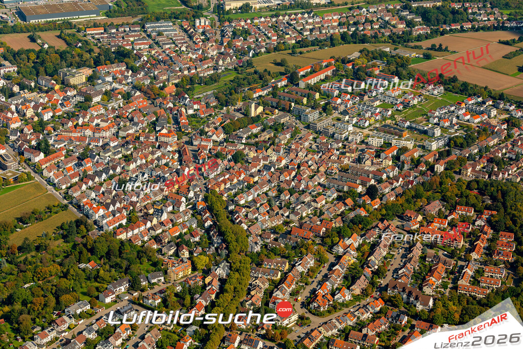 Luftaufnahme  Stammheim-Süd  Stuttgart Das Luftbild wurde 2025 vom UL-Flugzeug heraus erstellt ( keine Drohne ) - Hochauflösende Luftaufnahme -Nicht vergleichbar mit Google Maps oder Satelittenbilder- Die Geschenkidee !Mit Lizenz und Bildrechte bestellbar