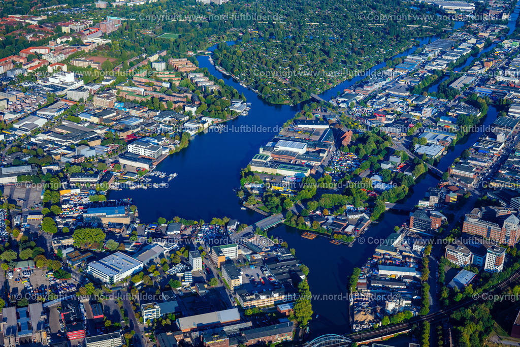 Hamburg_Rothenburgsort_ELS_3742190925 | HAMBURG 20.09.2025 Industrie- und Gewerbegebiet " Großmannstraße " an der Straße Bullenhuser Damm in Hamburg, Deutschland. // Industrial and commercial area " Grossmannstrasse " on street Bullenhuser Damm in Hamburg, Germany. Foto: Martin Elsen