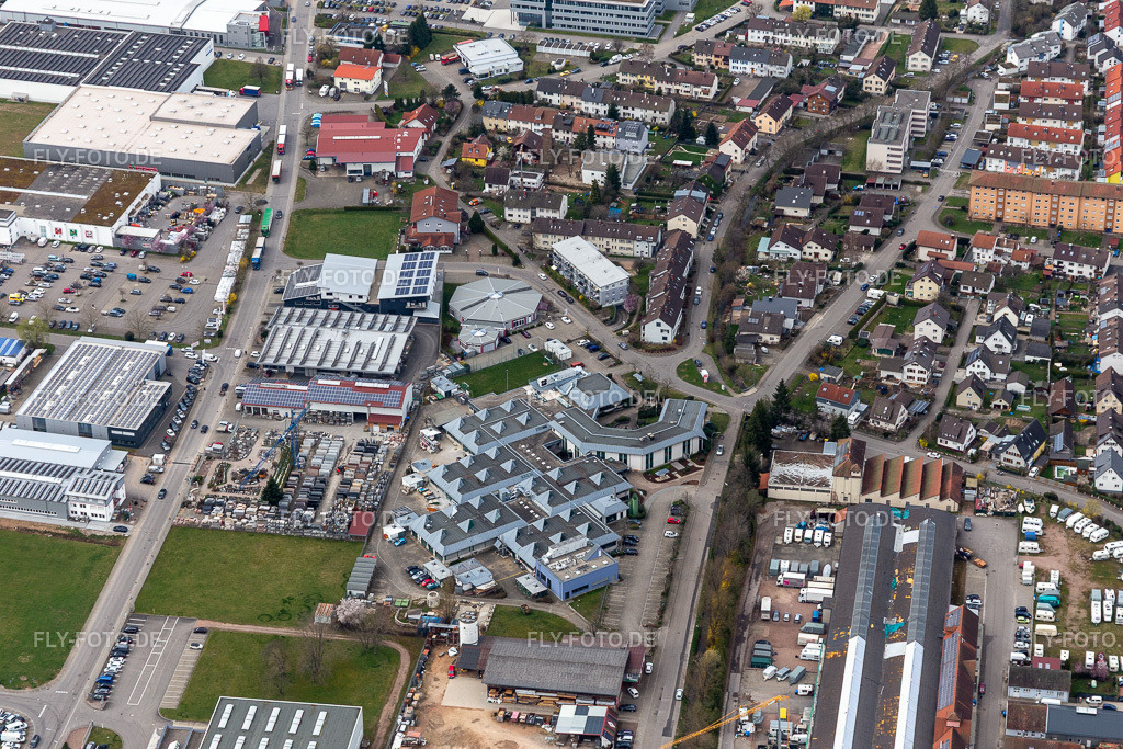 Gewerbe Akademie | Luftbild: Gewerbe Akademie im Ortsteil Wiechs in Schopfheim im Bundesland Baden-Württemberg in Deutschland. Foto: IMG_120180.jpg vom 17.03.2020 durch ©2025 Werner Riehm fly-foto.de/copyright - Realisiert mit Pictrs.com