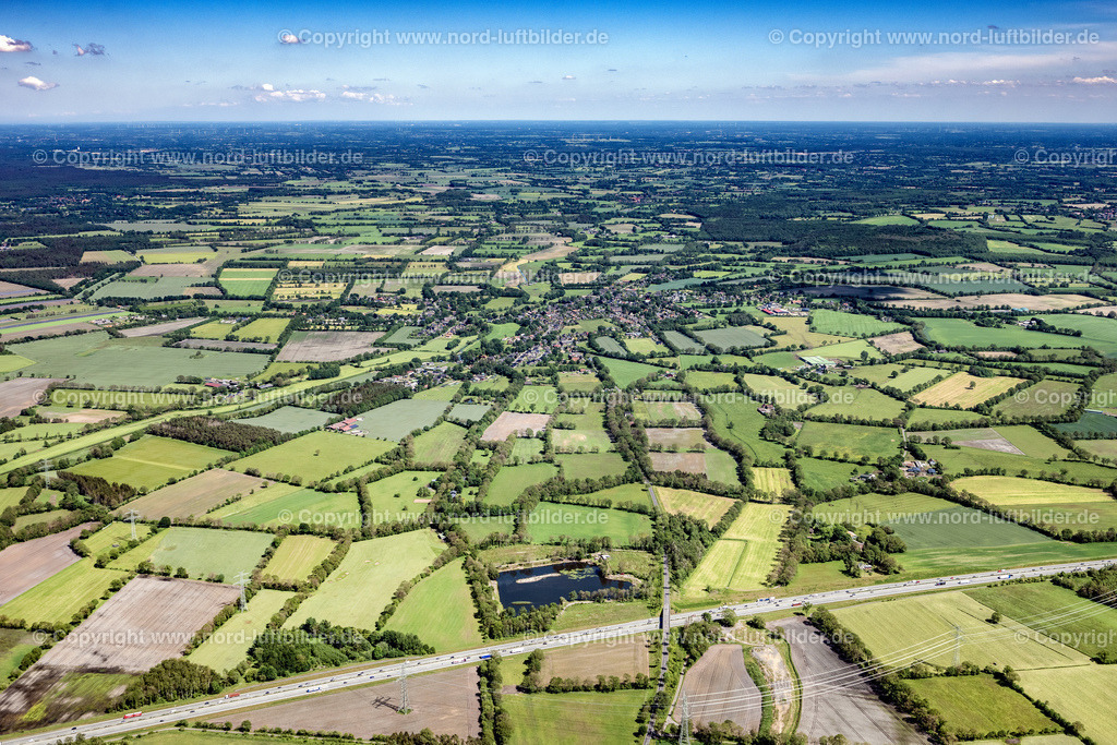 Schmalfeld_ELS_7717030622 | SCHMALFELD 03.06.2022 Strukturen auf landwirtschaftlichen Feldern in Schmalfeld im Bundesland Schleswig-Holstein, Deutschland. // Structures on agricultural fields in Schmalfeld in the state Schleswig-Holstein, Germany. Foto: Martin Elsen