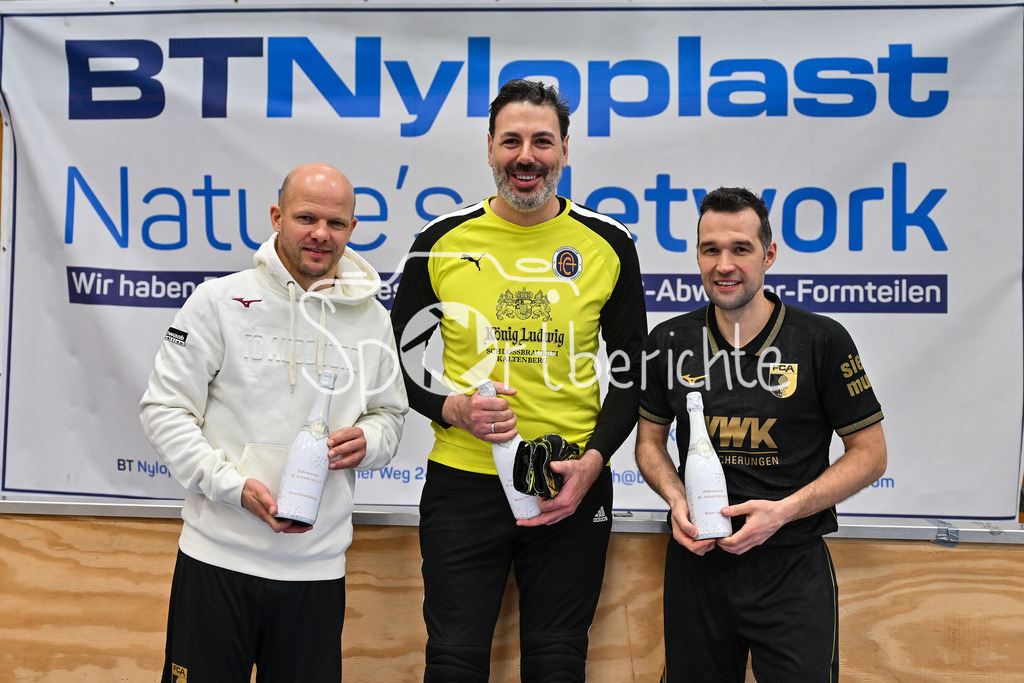 Traditionscup AH - BC Aichach | Torschützenkönig Augsburg 13 / Bester Torhüter Fürstenfeldbruck 1 / Bester Spieler Augsburg 10