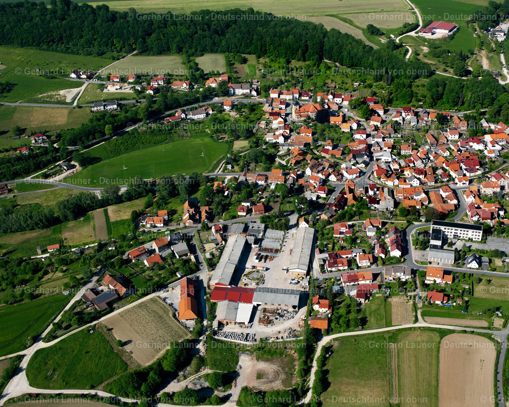 2634582 | GEISLEDEN 09.06.2006 Stadtansicht des Innenstadtbereiches  in Geisleden im Bundesland Thüringen, Deutschland // City view on down town  in Geisleden in the state Thuringia, Germany Foto: Gerhard Launer