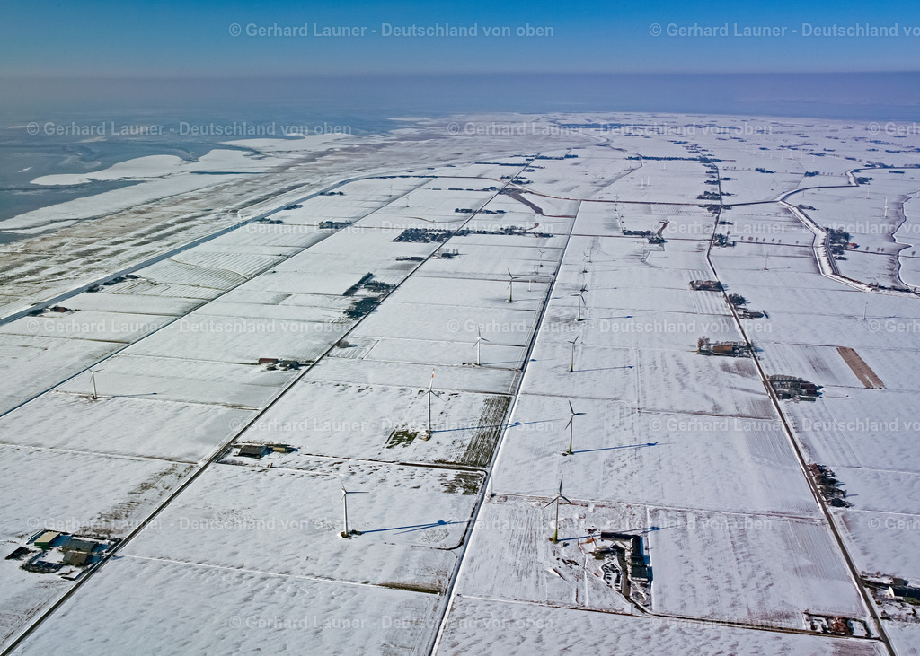 26B0052 | Landschaft bei Kaiser-Wilhelm-Koog
