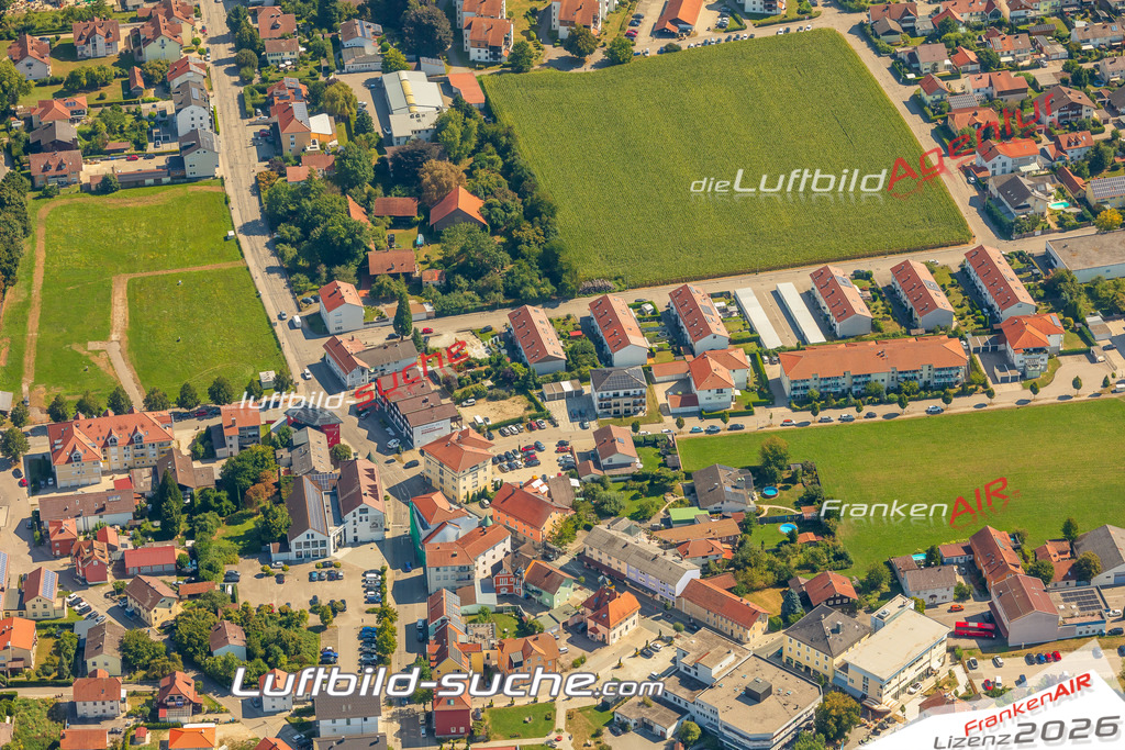Schrägluftbild  Vicusweg  Pocking - Das Luftbild wurde 2025 vom UL-Flugzeug heraus erstellt ( keine Drohne ) - Hochauflösende Luftaufnahme -Nicht vergleichbar mit Google Maps oder Satelittenbilder- Die Geschenkidee !Mit Lizenz und Bildrechte bestellbar