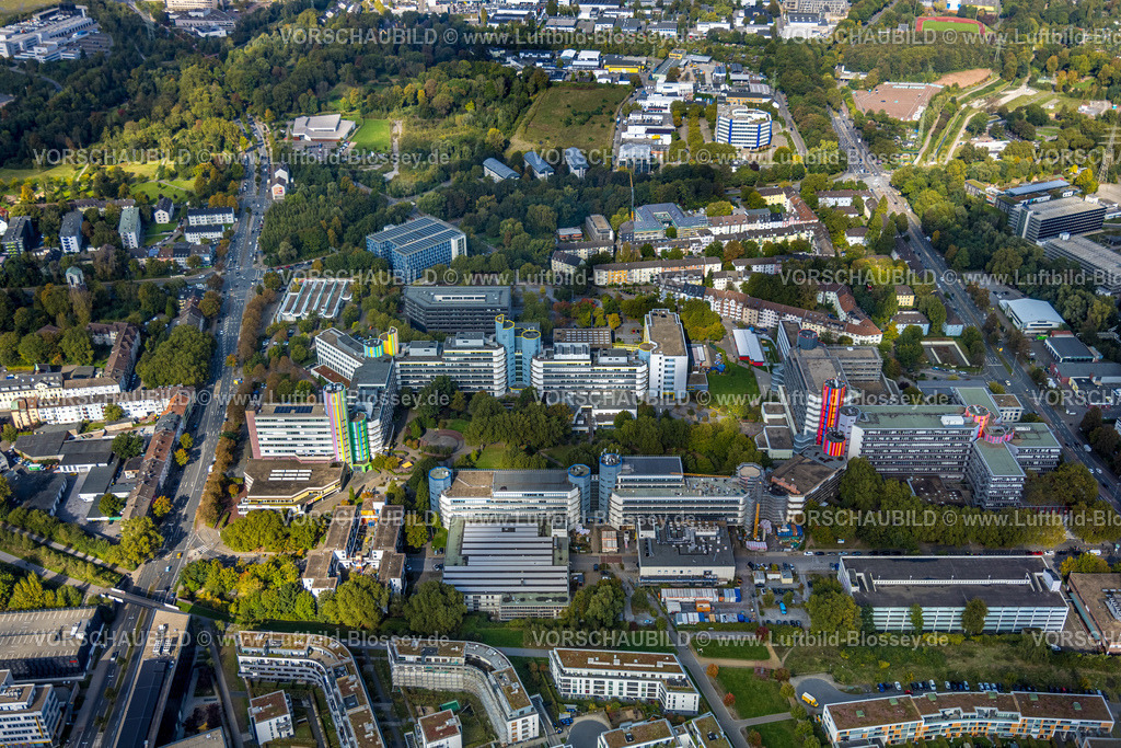 Essen241001681 | Luftbild, Universität Duisburg-Essen, Nordviertel, Essen, Ruhrgebiet, Nordrhein-Westfalen, Deutschland