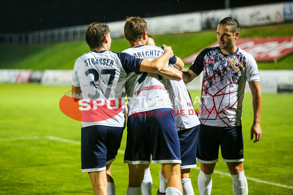 SC St Veit - SK St Andrä 1-6, Unterliga Ost | Julian Salentinig (SC St. Veit #19) Lukas Strasser (SC St. Veit #37) Alexander Hofer (SC St. Veit,K #11) Michael Salbrechter (SC St. Veit #91) SC St Veit - SK St Andrä 6-1 am 22.08.2023 in St. Veit
(Jacques Lemans Arena), Austria, (Photo by Ernst Krawagner sport-fan.at) - Realisiert mit Pictrs.com