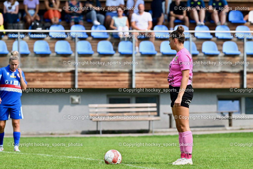Carinthians Hornets vs. GAK 1902 Frauen | #19 Jana Christina Lemberger Carinthians Hornets, Carinthians Hornets vs. GAK 1902 Frauen, Carinthians Hornets vs. GAK 1902 Frauen am 01.09.2024 in Sachsenburg (Sportplatz Sachsenburg), Austria, (Photo by Bernd Stefan)