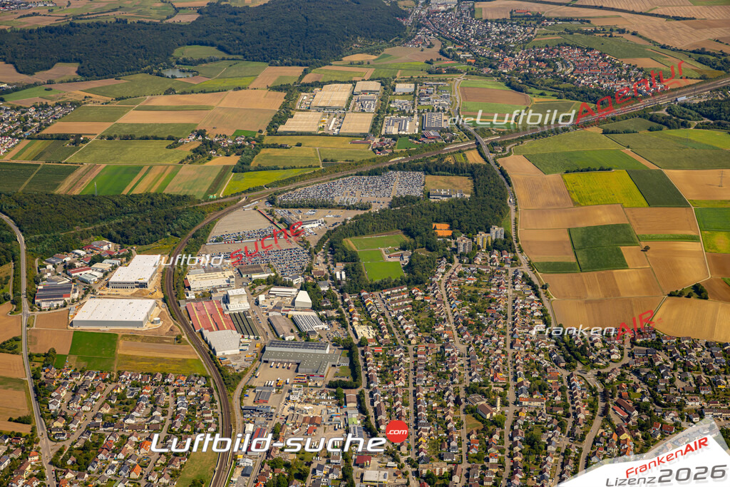 Das Luftbild zeigt :  Illingen - Die Luftaufnahme wurde 2024 vom UL-Flugzeug aus erstellt ( keine Drohne ) - Hochauflösende Luftaufnahme - Für grossformatige Ausdrucke geeignet. Die Geschenkidee !Mit Lizenz und Bildrechte bestellbar