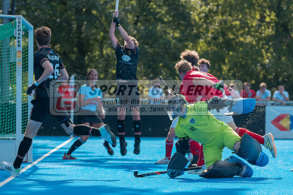 HK_20230710_100815 | Euro Hockey MU18 Austria - Germany Championship Girls &amp; Boys am 10.7.2023 CHTC , Krefeld ,