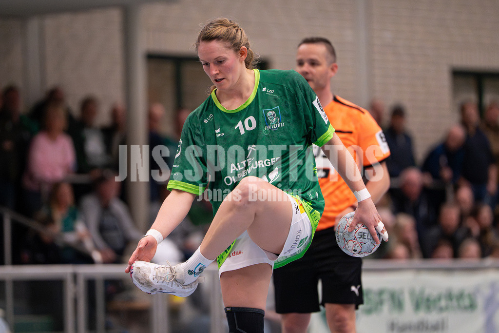 Handball I Frauen I Saison 2025-2026 I 3. Liga Staffel Nord I 20. Spieltag I SC SFN Vechta - SV Henstedt-Ulzburg0026 | jns.sportfotos - Realisiert mit Pictrs.com