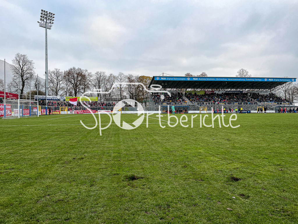 SV Vikoria Aschaffenburg - FC Bayern Amateure | Das Stadion am Schoenbusch von Aschaffenburg / Stadion am Schönbusch / Aschaffenburg / Symbolbild / Stadionfoto / Stadionbild / Symbolbild